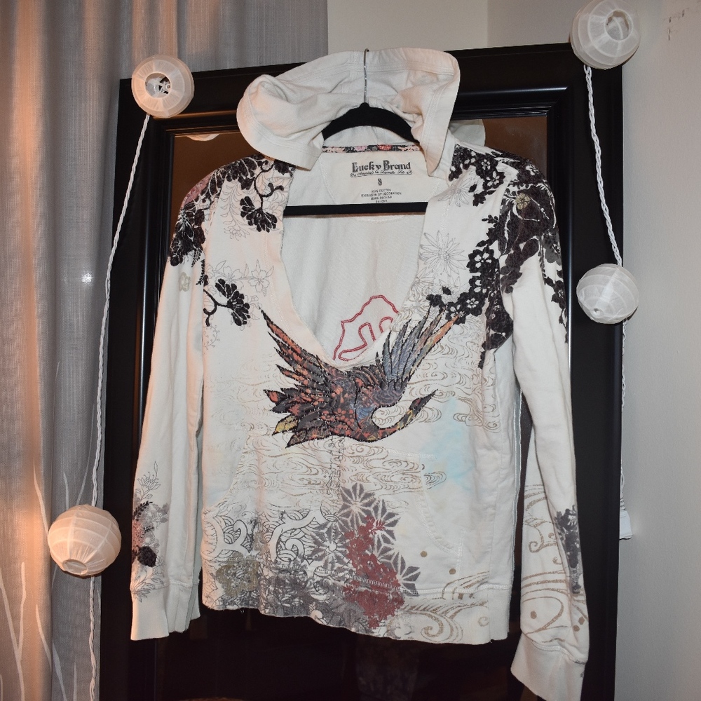 Vintage Lucky Brand hoodie